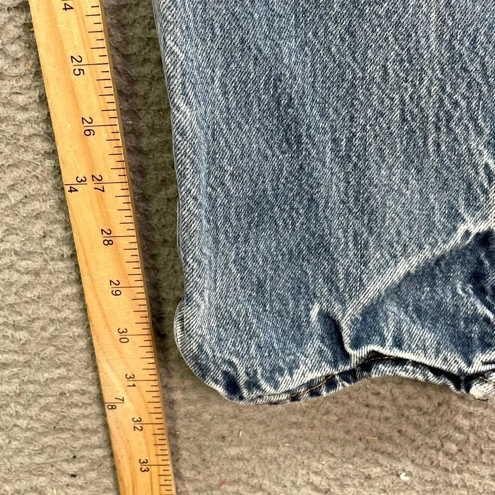 Levi's 501 Original Fit Jeans Mens 34x31.5* Blue Denim Skater Grunge Streetwear